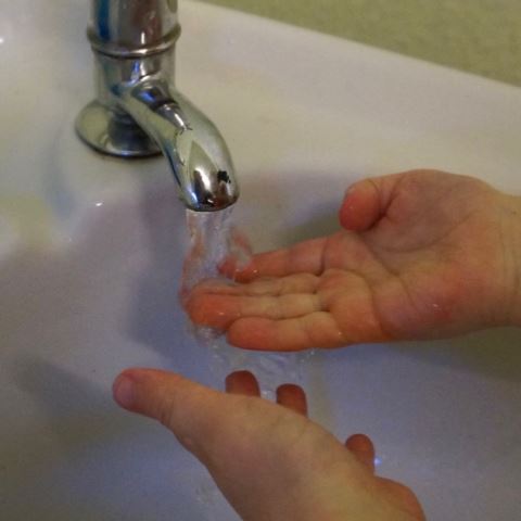 Self care- Washing hands